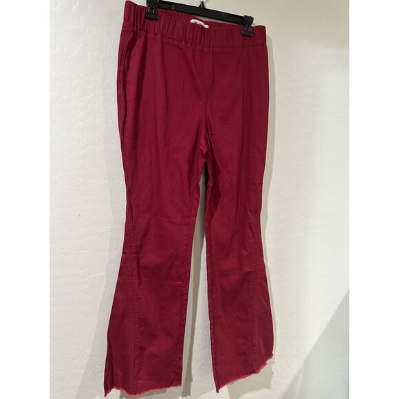 Indigo Thread CO. Women's High-Rise Bell Bottom Pants size L NWOT - Picture 1 of 8